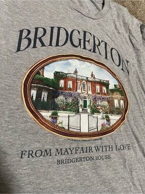 Bridgerton NETFLIX tshirt MAYFAIR size large